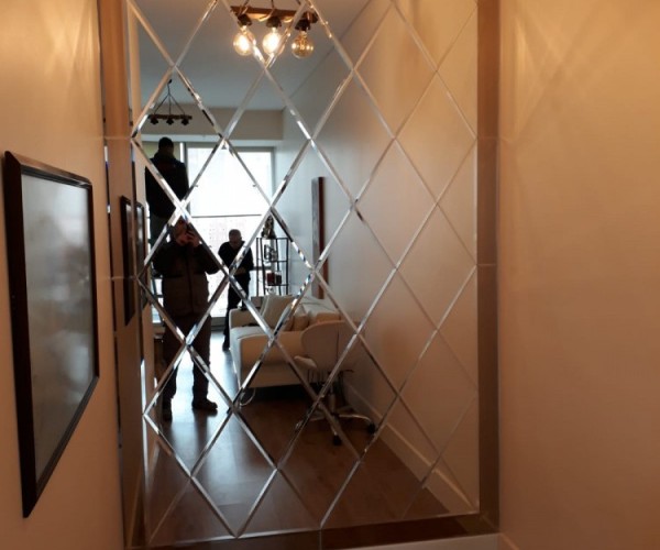 Ayna Kaplama İstanbul - Dekoratif Duvar Ayna Kaplama Fiyatları
