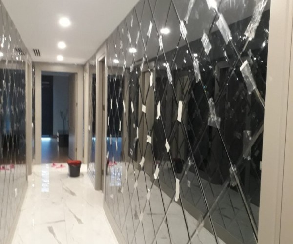 Ayna Kaplama İstanbul - Dekoratif Duvar Ayna Kaplama Fiyatları
