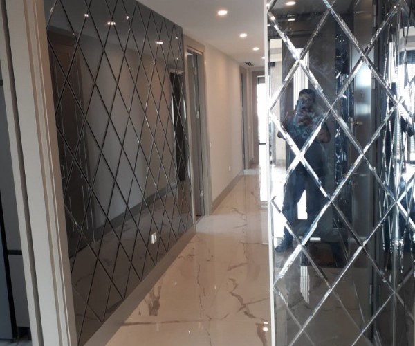 Ayna Kaplama İstanbul - Dekoratif Duvar Ayna Kaplama Fiyatları