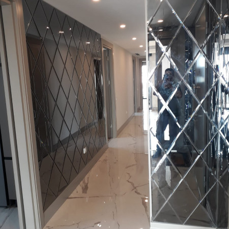 Ayna Kaplama İstanbul - Dekoratif Duvar Ayna Kaplama Fiyatları