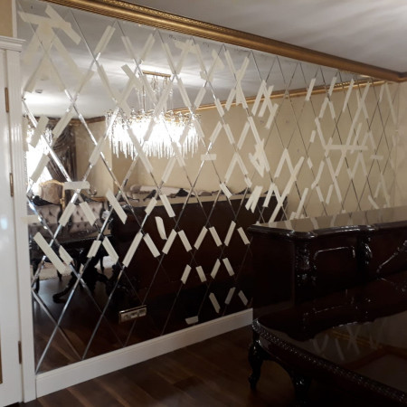 Ayna Kaplama İstanbul - Dekoratif Duvar Ayna Kaplama Fiyatları