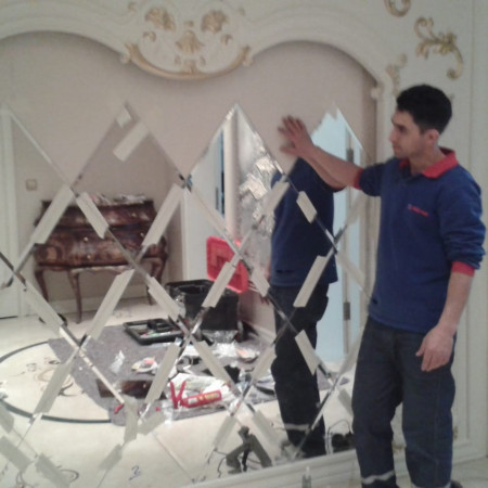 Ayna Kaplama İstanbul - Dekoratif Duvar Ayna Kaplama Fiyatları