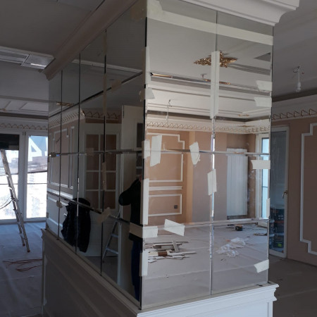 Ayna Kaplama İstanbul - Dekoratif Duvar Ayna Kaplama Fiyatları